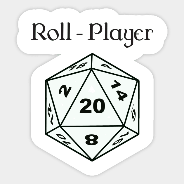 Play Your Roll Sticker by DennisMcCarson